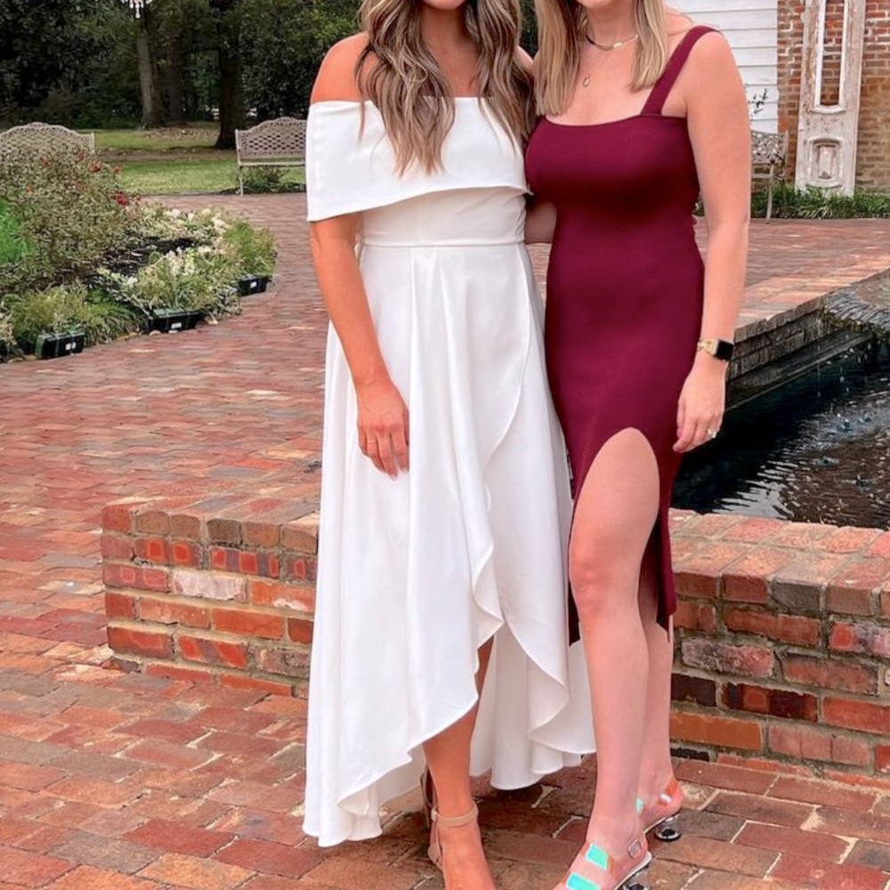 Off the shoulder dress
